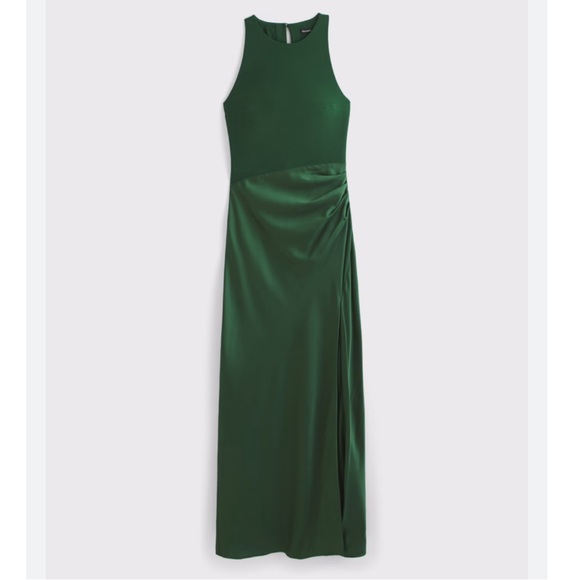 ABERCROMBIE & FITCH Women's
High-Neck Draped Maxi Dress Size small - Picture 1 of 11